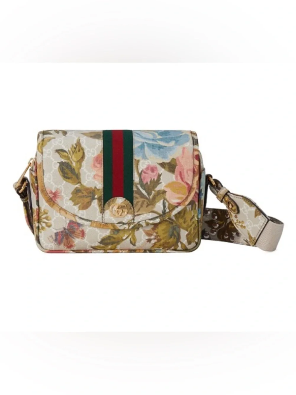 GUCCI Ophidia Flora Mini Shoulder Bag - Picture 2 of 8